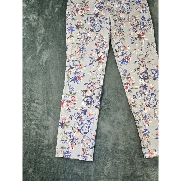 women's Gloria Vanderbilt Amanda floral jeans size 10 excellent condition - Picture 5 of 9